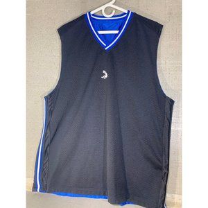 Vintage AND-1 jersey tank top embroidered dunk log